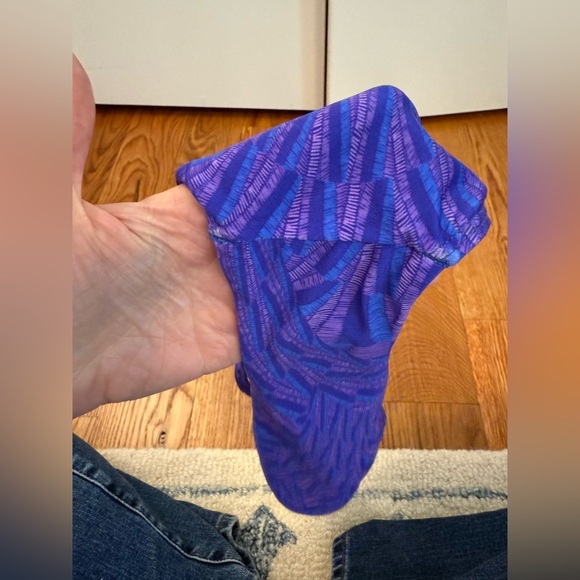 ViX Swimwear Paula Hermanny sz Large Leslie Allie Bikini Bottom blue and purple - Picture 6 of 14